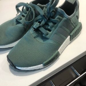 olive adidas NMD boosts